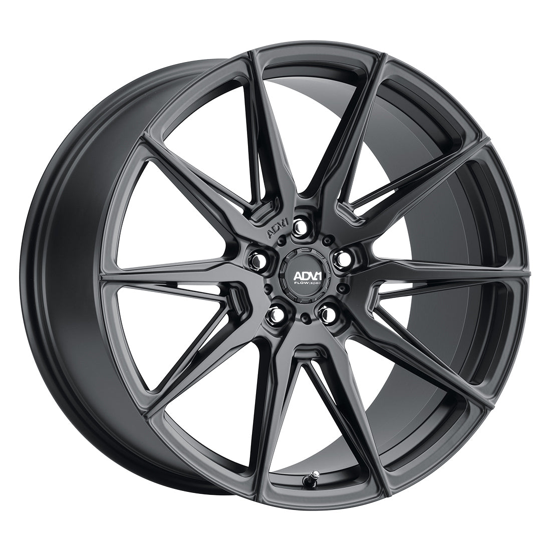 20x9.5 ADV5.0 DC 5x114.3 ET30 BS6.375 Satin BLK 72.56